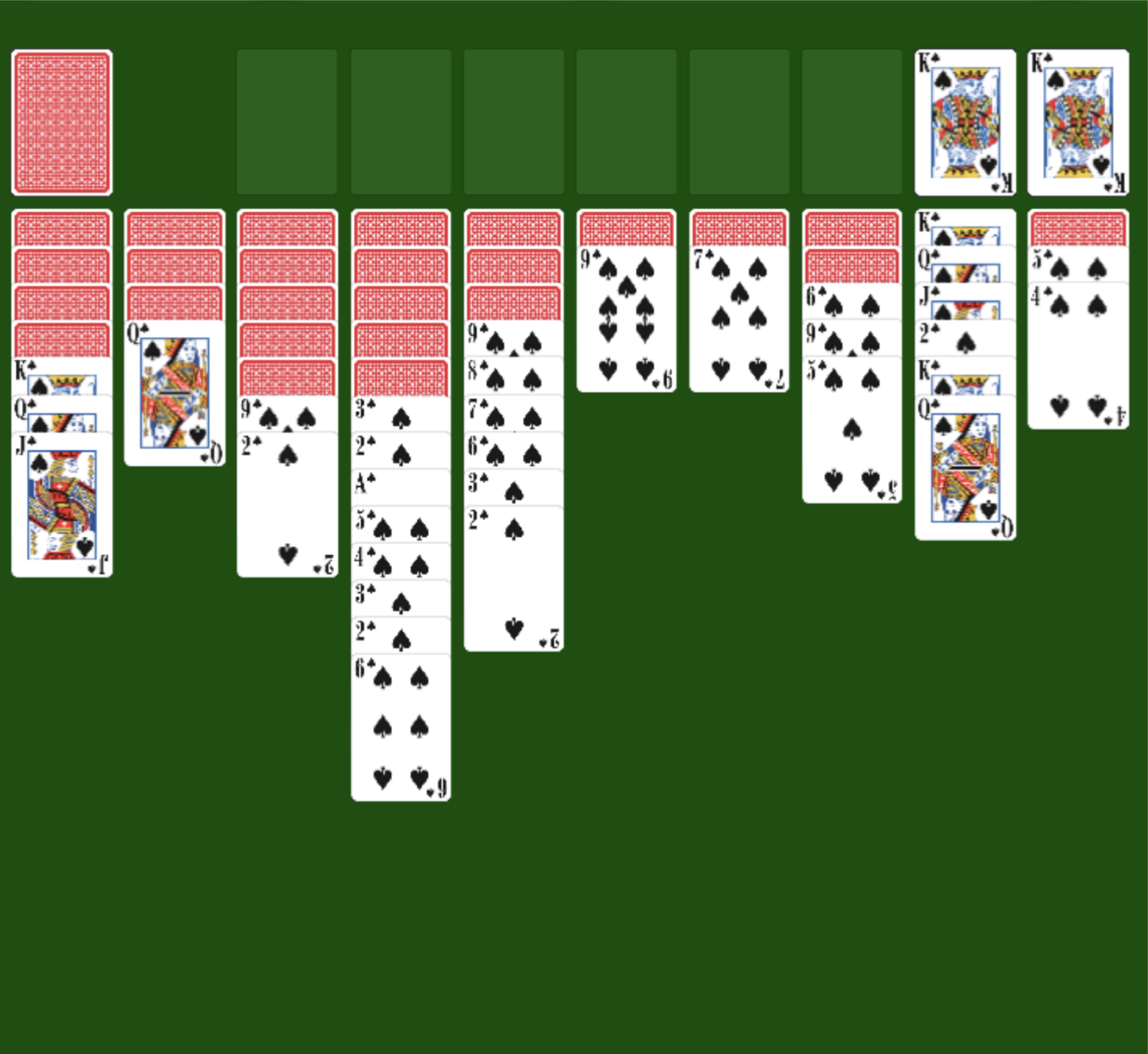 Free Spider Solitaire (4 Suit)