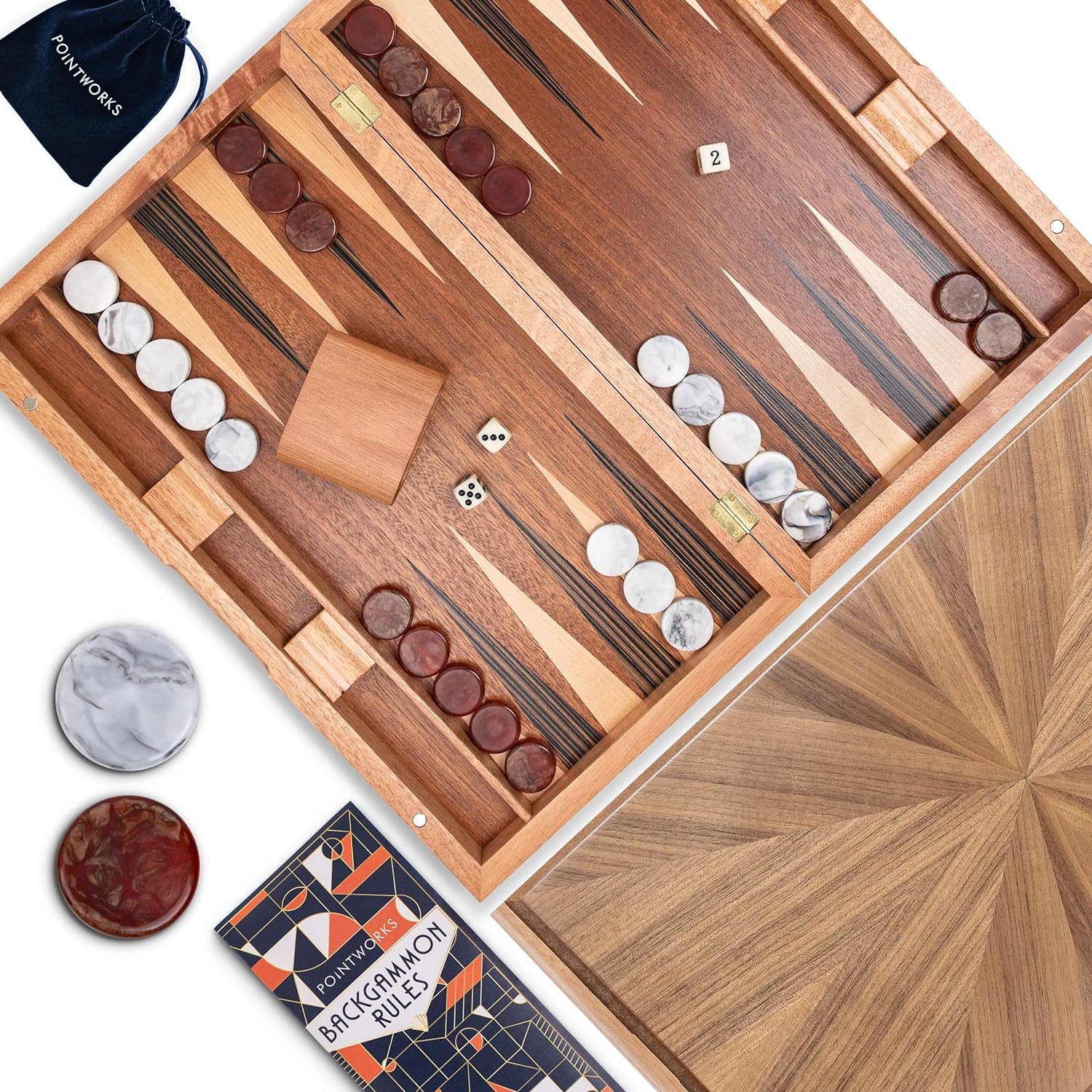 High Quality Wooden Backgammon game Set